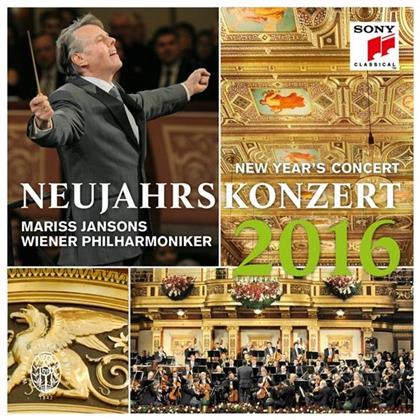 Wiener Philharmoniker & Mariss Jansons - Neujahrskonzert 2016 - New Year's Concert 2016 (2 CDs)