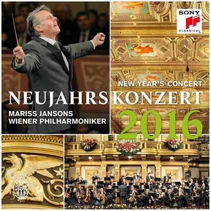 Wiener Philharmoniker & Mariss Jansons - Neujahrskonzert 2016 - New Year's Concert 2016 (International Version, 2 CDs)