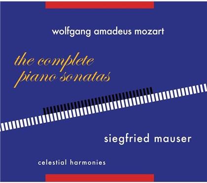 Wolfgang Amadeus Mozart (1756-1791) & Siegfried Mauser - Sämtliche Klaviersonaten (6 CDs)