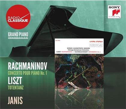 Franz Liszt (1811-1886) & Byron Janis - Totentanz / Rachmaninov - Concerto 1