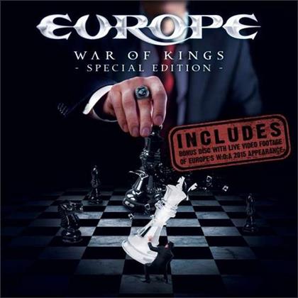 Europe - War Of Kings (Special Edition, CD + DVD + Blu-ray + Book)