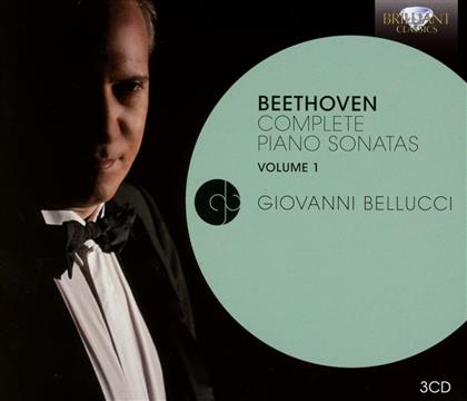 Ludwig van Beethoven (1770-1827) & Giovanni Bellucci - Piano Sonatas Vol.1 (3 CDs)