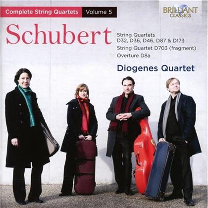 Diogenes Quartet & Franz Schubert (1797-1828) - String Quartets Vol.5 (2 CDs)