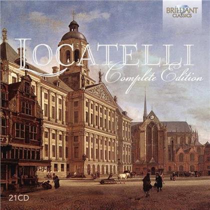 Pietro Locatelli (1695-1764), Jed Wentz, Igor Ruhadze & Ensemble Violini Capricciosi - Locatelli: Complete Edition (21 CD)