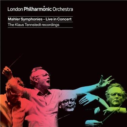 Gustav Mahler (1860-1911), Klaus Tennstedt & The London Philharmonic Orchestra - Mahler Symphonies - Live In Concert (9 CDs)