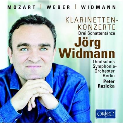 Jörg Widmann (*1973), Ruzicka, Peter Ruzicka (*1948), Wolfgang Amadeus Mozart (1756-1791), … - Klarinettenkonzert / Schattentänze