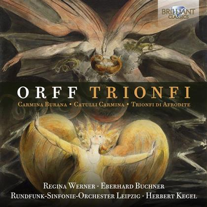 Carl Orff (1895-1982), Herbert Kegel & Rundfunk-Sinfonieorchester Leipzik - Trionfi (2 CDs)
