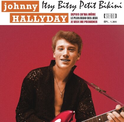 Johnny Hallyday - Itsy Bitsy Petit - 7 Inch, Orange Vinyl (Colored, 7" Single)