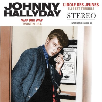 Johnny Hallyday - L'idole Des Jeunes - 7 Inch, Red Vinyl (Colored, 7" Single)