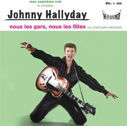 Johnny Hallyday - Nous Les Gars Nous Des Filles - 7 Inch, Colored Vinyl (Colored, 7" Single)