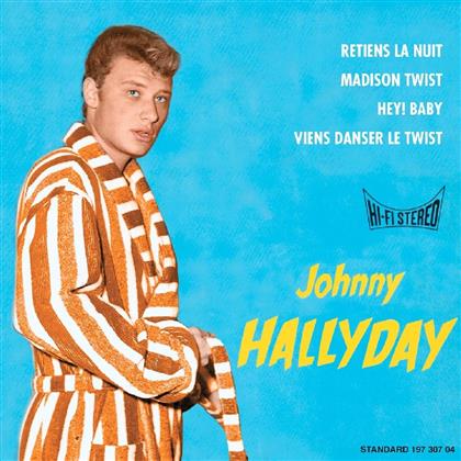 Johnny Hallyday - Retiens La Nuit - 7 Inch, Yellow Vinyl (Colored, 7" Single)