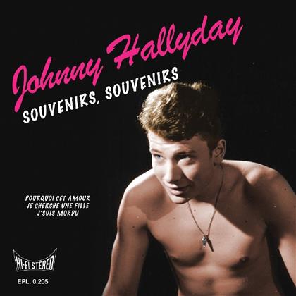 Johnny Hallyday - Souvenirs Souvenirs - 7 Inch, Pink Vinyl (Colored, 7" Single)