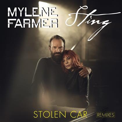 Mylène Farmer & Sting - Stolen Car Remixes (Limited Edition, 12" Maxi)