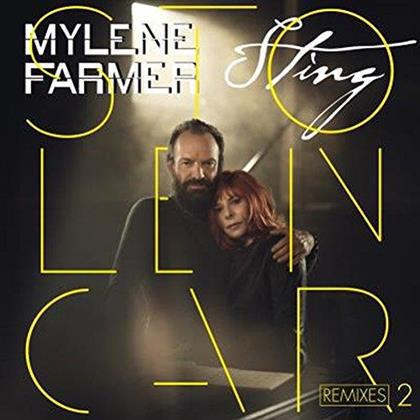 Mylène Farmer & Sting - Stolen Car Remixes 2 (Édition Limitée, 12" Maxi)