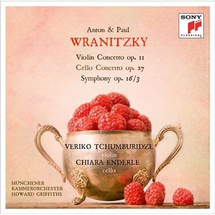 Anton Wranitzky, Paul Wranitzky & Howard Griffiths - Violin Concerto, Cello Concerto