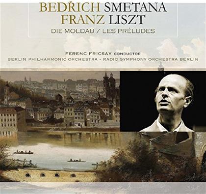 Friedrich Smetana (1824-1884) & Franz Liszt (1811-1886) - Die Moldau / Les Preludes (LP)