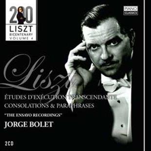 Jorge Bolet & Franz Liszt (1811-1886) - Paraphrases, Etudes (2 CDs)