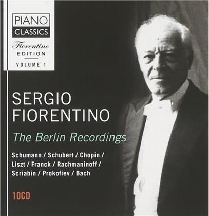 Frédéric Chopin (1810-1849), Franz Liszt (1811-1886), Sergej Rachmaninoff (1873-1943) & Sergio Fiorentino - Fiorentino Edition Vol.1 - Berlin (10 CDs)
