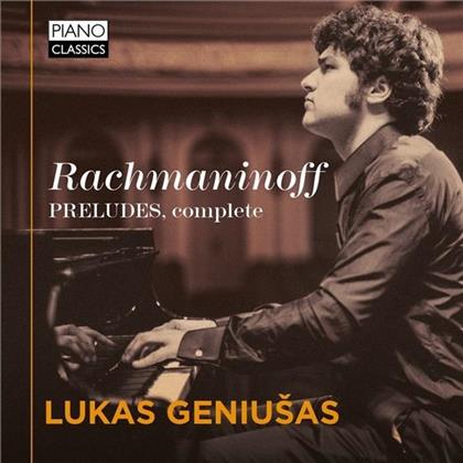 Sergej Rachmaninoff (1873-1943) & Lukas Geniušas - Preludes