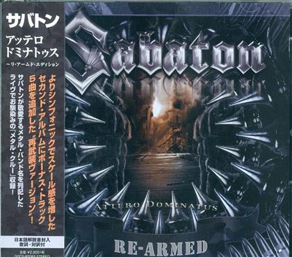 Sabaton - Attero Dominatus, Re-Armed Edition - Reissue, +Bonus (Japan Edition)