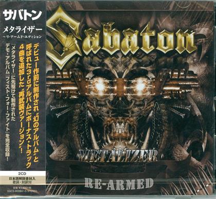 Sabaton - Metalizer - Re-Armed Edition, Reissue, +Bonus (Japan Edition, 2 CDs)