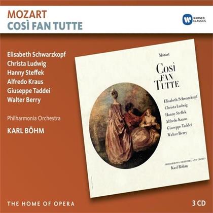 Wolfgang Amadeus Mozart (1756-1791), Karl Böhm & Elisabeth Schwarzkopf - Cosi Fan Tutte (3 CD)