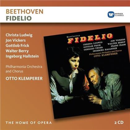 Otto Klemperer, Christa Ludwig, Jon Vickers & Ludwig van Beethoven (1770-1827) - Fidelio (2 CD)