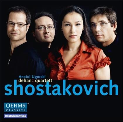 Dimitri Schostakowitsch (1906-1975) & Delian Quartett - String Quartets 4&6, Piano Quintette (2 CDs)