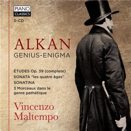 Charles-Valentin Alkan (1813-1888) & Vincenzo Maltempo - Genius-Enigma (3 CDs)