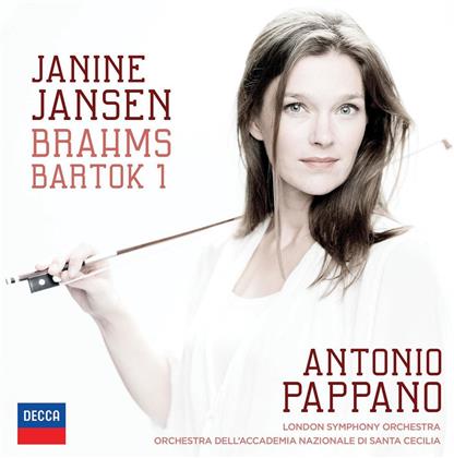 Béla Bartók (1881-1945), Johannes Brahms (1833-1897), Sir Antonio Pappano & Janine Jansen - Violin Concertos