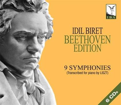 Ludwig van Beethoven (1770-1827) & Biret Idil - 9 Symphonies Transcribed Piano (6 CDs)