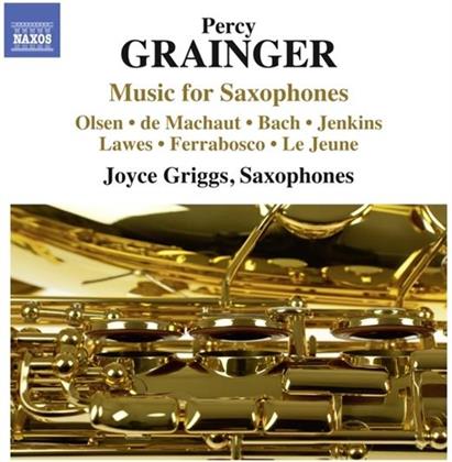 Griggs Joyce & Percy Grainger - Music For Saxophones
