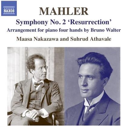 Nakazawa Nobuyoshi & Gustav Mahler (1860-1911) - Symphony 2 Arranged For Piano 4 Hands
