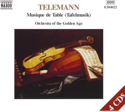 Teleman Georg Philipp - Musique De Table (Tafelmusik) (4 CDs)