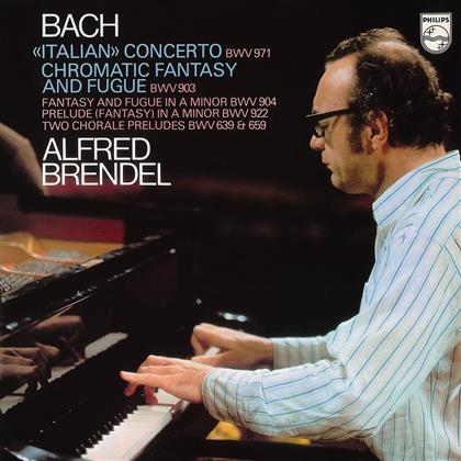 Alfred Brendel & Johann Sebastian Bach (1685-1750) - Italian Concerto / Chromatic Fantasy (LP)