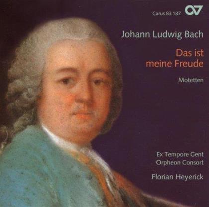 Ex Tempore Gent, Orpheon Consort & Johann Ludwig Bach - Das Ist Meine Freude - Motetten