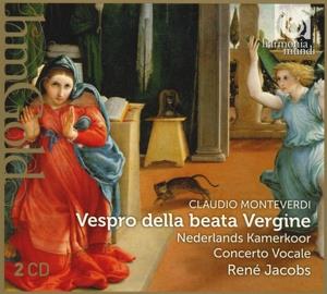 Nederlands Kamerkoor, Concerto Vocale, Claudio Monteverdi (1567-1643) & Rene Jacobs - Vespro Della Beata Vergine (2 CDs)