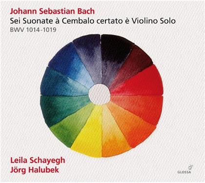 Johann Sebastian Bach (1685-1750), Leila Schayegh & Joerg Halubek - Sei Suonate A Cembalo Certato E Violino Solo (2 CDs)