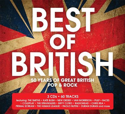 Best Of British - Various - 50 Years Of Great British Pop & Rock (3 CDs)