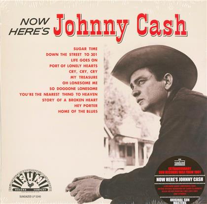 Johnny Cash - Now Here's Johnny Cash - Sundazed Music, Red Vinyl (Colored, LP)