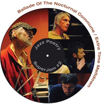 Michael Horovitz, Damon Albarn (Blur/Gorillaz) & Graham Coxon (Blur) - Ballade Of The Nocturnal Commune - 7 Inch (7" Single)