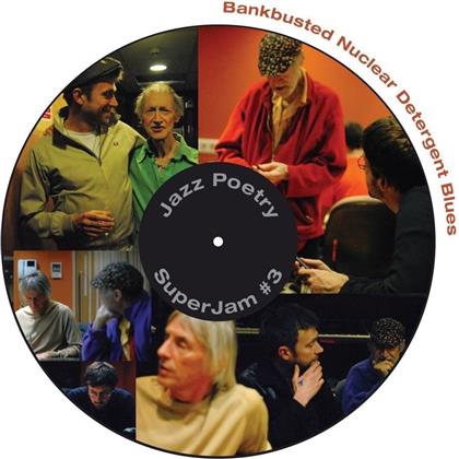 Michael Horovitz, Damon Albarn (Blur/Gorillaz) & Graham Coxon (Blur) - Bankbusted Nuclear Detergent Blues (LP)