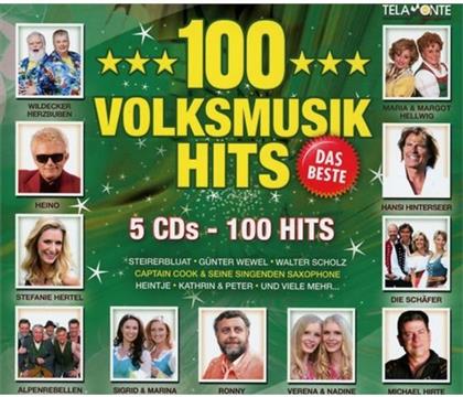 100 Volksmusik-Hits:Das Beste (5 CDs)