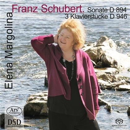 Elena Margolina & Franz Schubert (1797-1828) - Sonate D 894 & 3 Klavierstücke D 946 (Hybrid SACD)