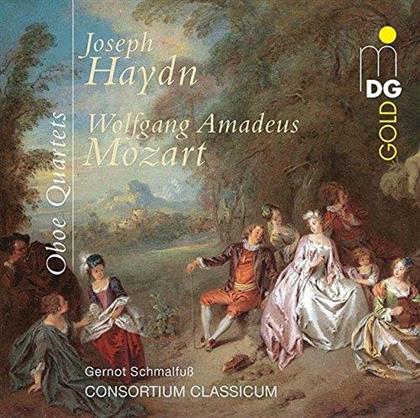 Franz Joseph Haydn (1732-1809), Wolfgang Amadeus Mozart (1756-1791), Gernot Schmalfuss & Consortium Classicum - Oboe Quartets