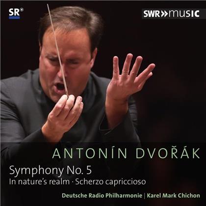 Antonin Dvorák (1841-1904), Karel Mark Chichon & Deutsche Radio Philharmonie Saarbrücken-Kaiserslautern - Complete Symphonies 2 - Symphony No. 5 - Sinfonie Nr. 5