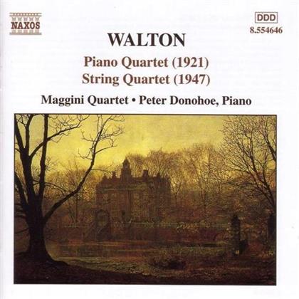 Maggini Quartet & Sir William Walton (1902-1983) - Piano Quartet / String Quartet