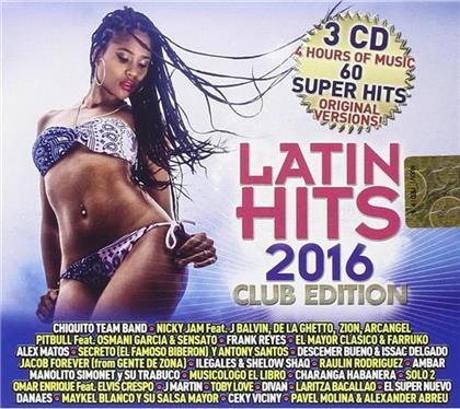 Latin Hits 2016 Club Edition (Deluxe Edition, 3 CDs)