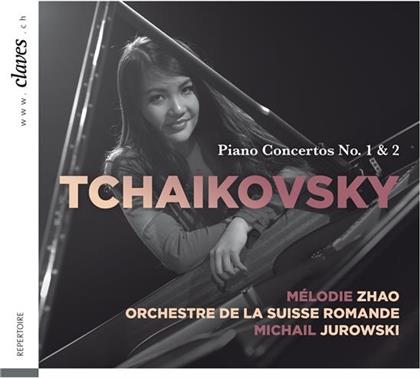 Peter Iljitsch Tschaikowsky (1840-1893), Michail Jurowski, Mélodie Zhao & L'Orchestre de la Suisse Romande - Piano Concertos No. 1 & 2