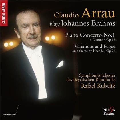 Johannes Brahms (1833-1897), Rafael Kubelik, Claudio Arrau & Symphonieorchester des Bayerischen Rundfunks - Piano Concerto No.1/ Variations And Fugue On A Theme By Haendel op. 24 (Limited Edition, SACD)